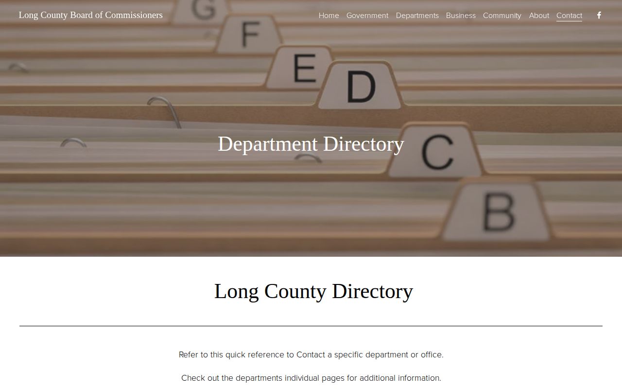 Long County Ludowici Police Department directory listing for city arrest records