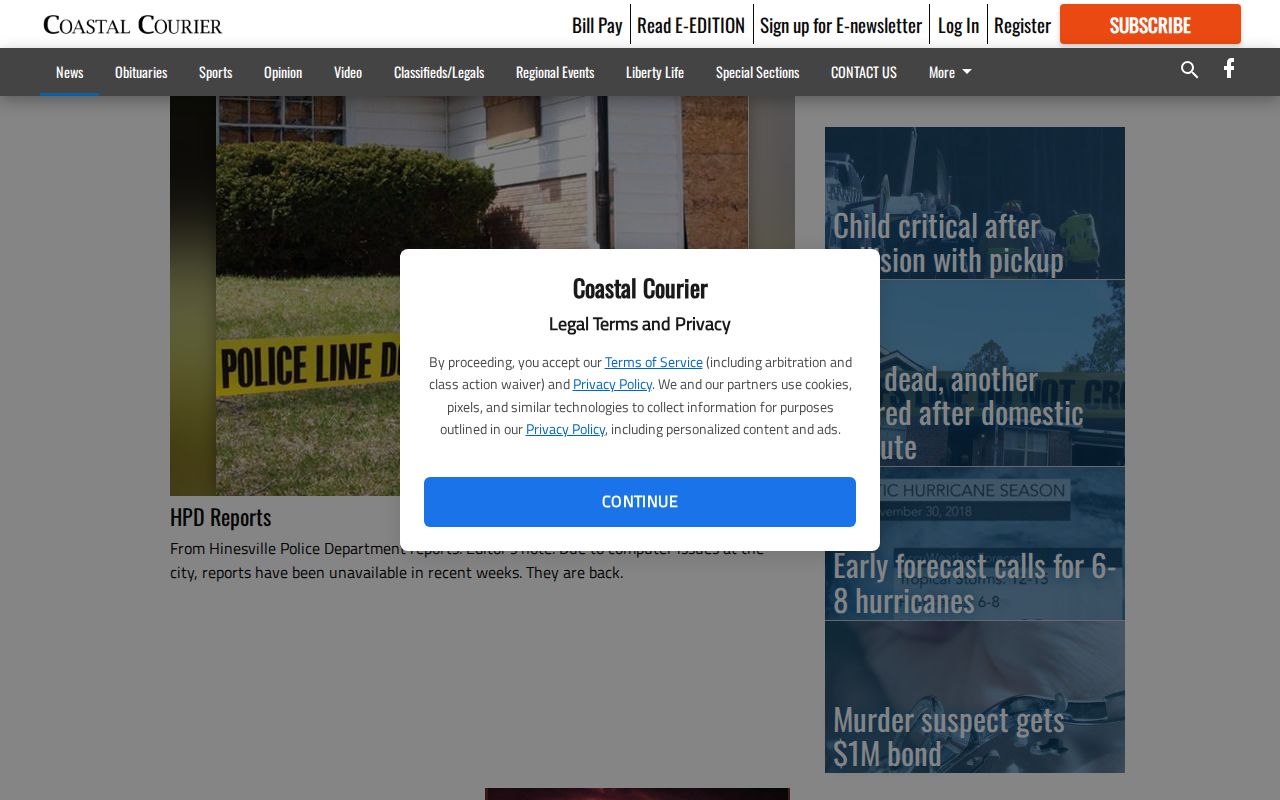 Coastal Courier Public Safety Long County crime news and arrest reporting